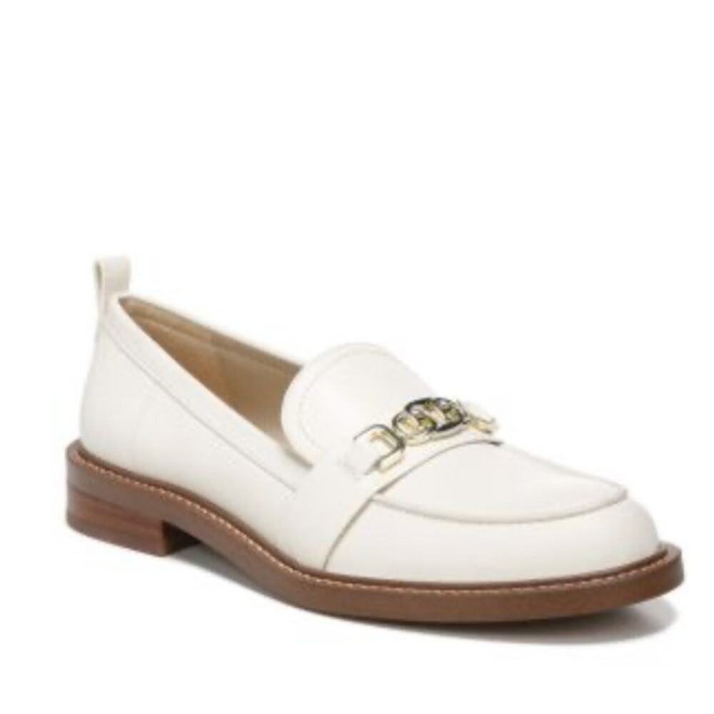 Sam Edelman Ivory Christy Slip On Loafer Size 5.5
